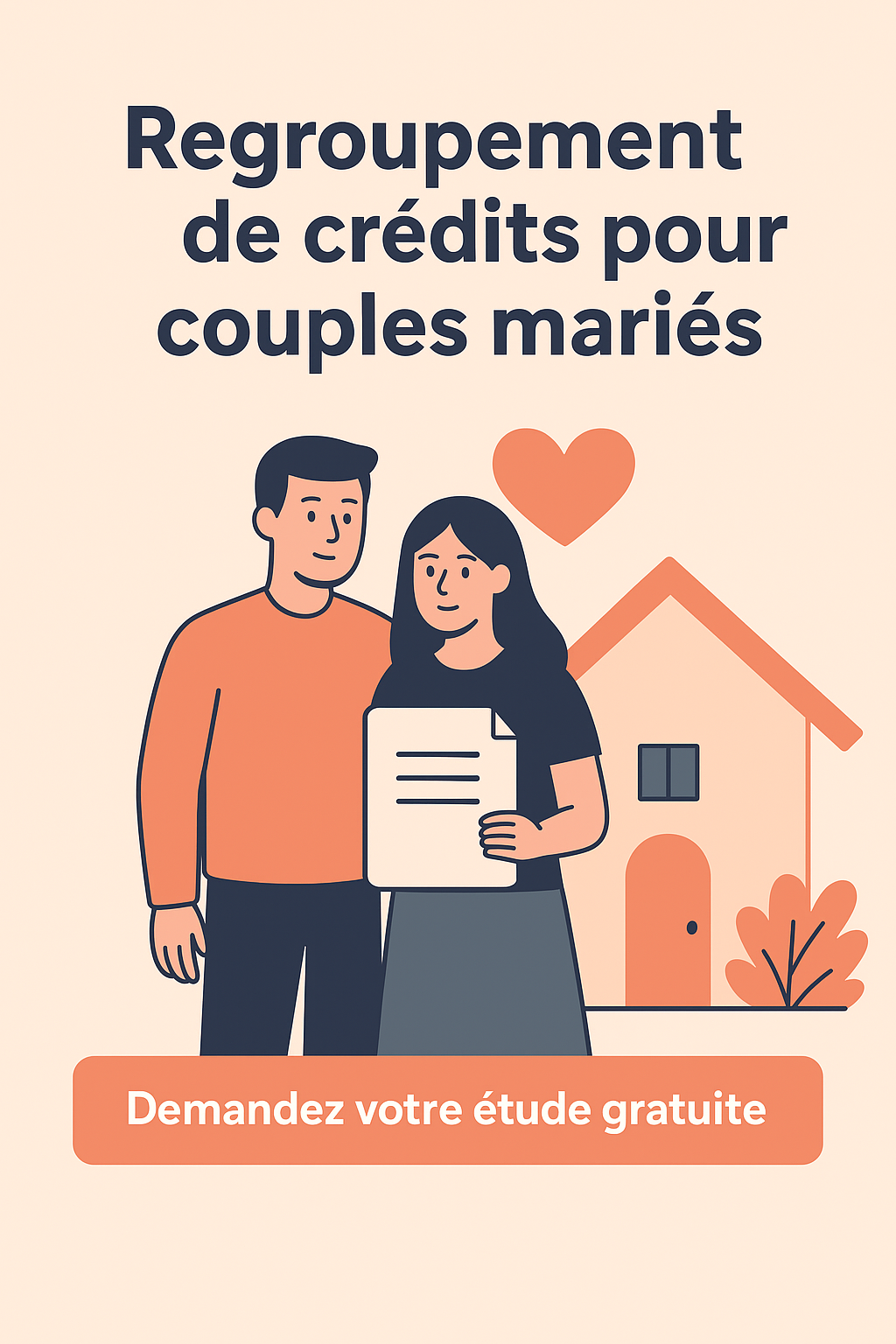 Regroupement de crédits pour couples mariés