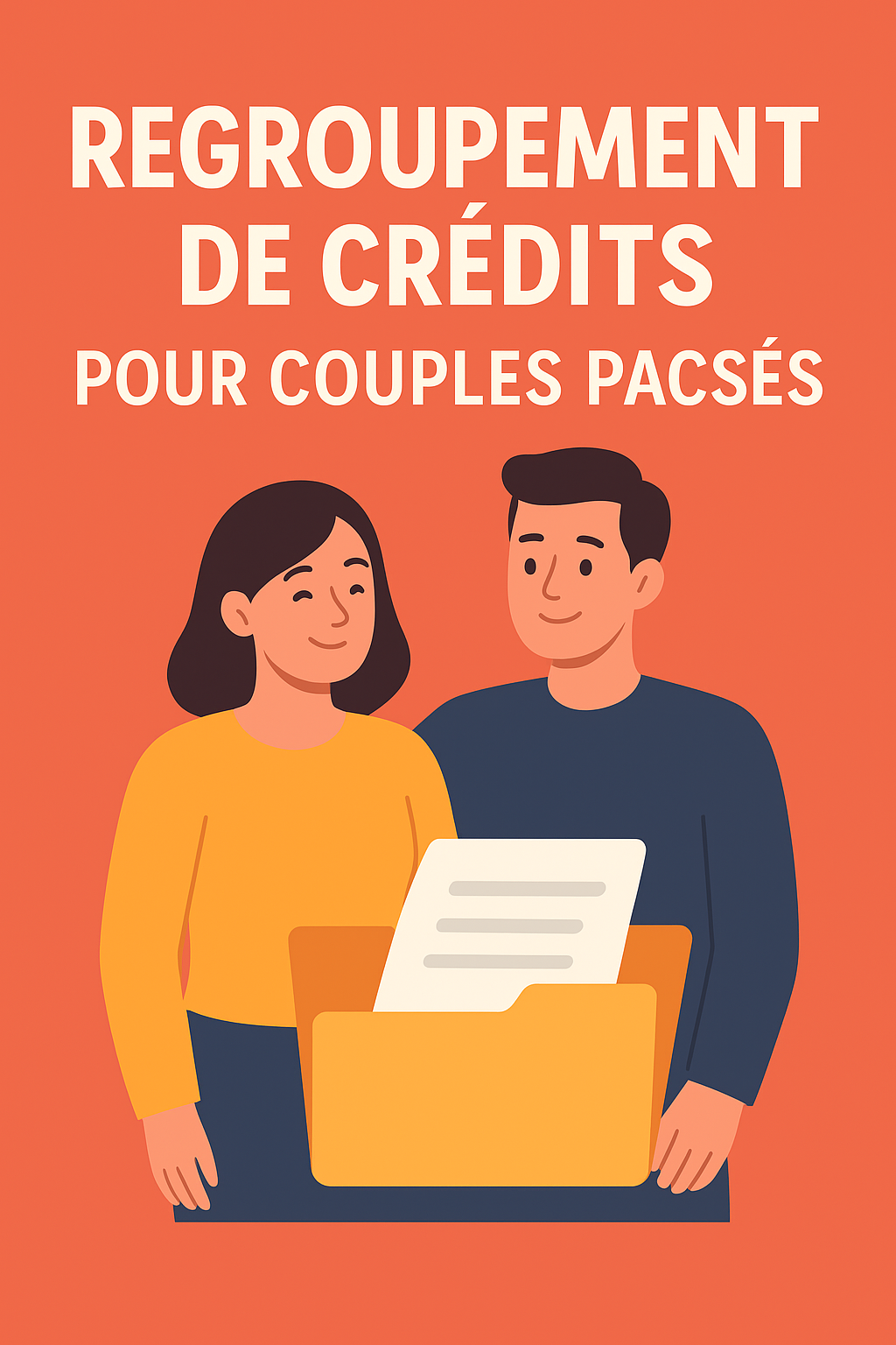 Regroupement de crédits pour couples pacsés
